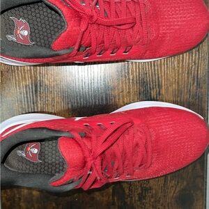 Nike Red and Black Athletic Shoes